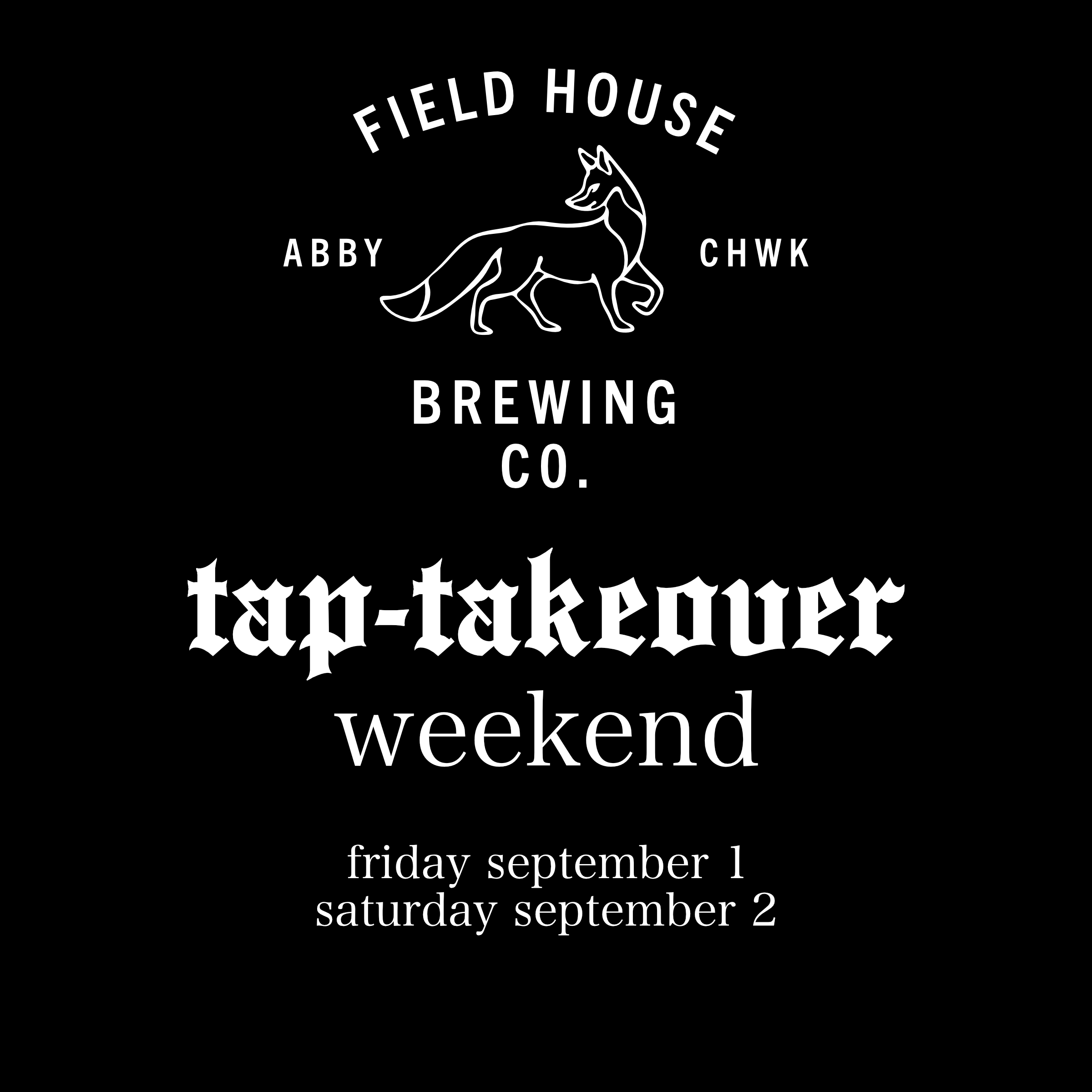 Field House Brewing TapTakeover